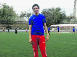 Javier Luna comenzó a ejercitarse alentado por su padre. EL INFORMADOR / R. Alarcón