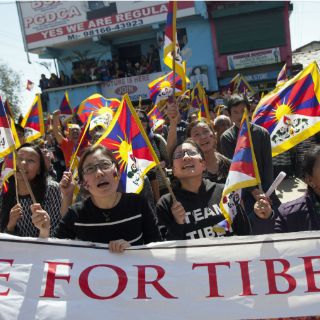 Policía india disuelve protesta tibetana ante embajada china