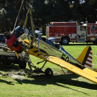 Avioneta de Harrison Ford sufrió una falla en el motor