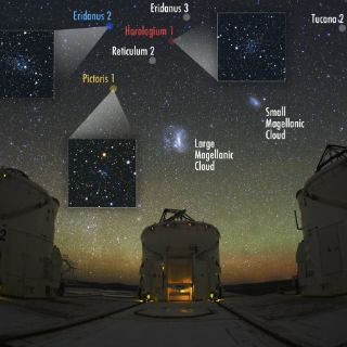 Descubren nueve galaxias enanas orbitando la Vía Láctea