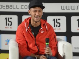 El delantero apadrinó el evento, donde más de 200 equipos participarán en el MIC. AP / M. Fernández