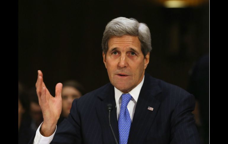 ''El Congreso no tiene el derecho de modificar los términos de un acuerdo alcanzado por un presidente con el líder de otro país'' dijo. AFP / M. Wilson