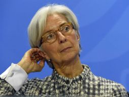 Christine Lagarde señala que se tomarían medidas para ayudar a amortiguar el impacto de los ajustes en los pobres. AFP / T. Schwarz