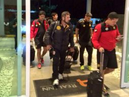 El equipo de la UdeG ya está en el hotel de concentración en Morelia. TWITTER / @LeonesNegrosCF