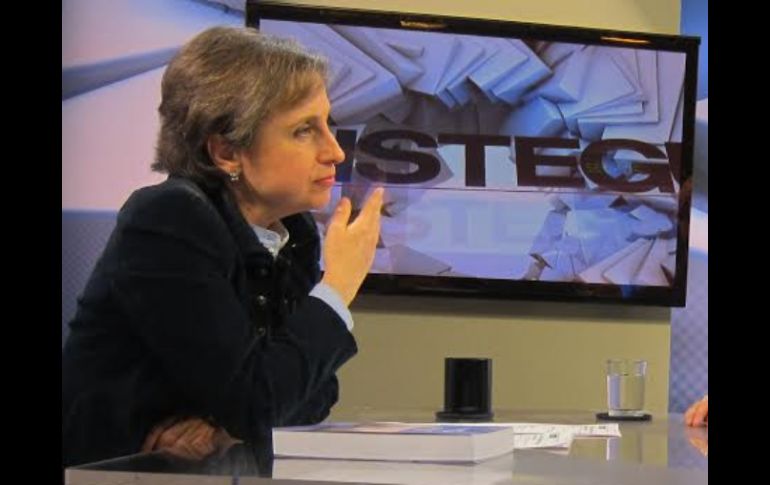 La comunicadora asegura que el tema tendrá que esclarecerse en algún momento. FACEBOOK / Aristegui