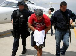 Victor Aguirre, líder del grupo, fue capturado en Yucatán el pasado martes. EFE /