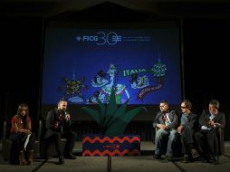 Imagen de la rueda de prensa de la presentación de la película 'Con el alma en una pieza. La leyenda de El Personal'. EL INFORMADOR / J. Mendoza