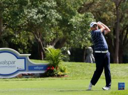 Brian Davis termina como líder durante el primer día del certamen. AFP / S. Greenwood
