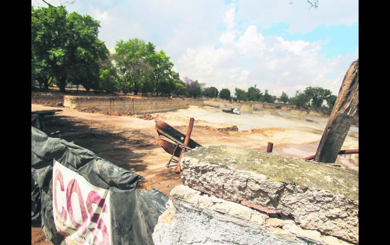 Obras en proceso. El terreno sobre el cual se edifica el complejo es muy amplio, pues abarca casi siete hectáreas. EL INFORMADOR /  A. García