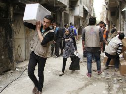 Unos 5.6 millones de niños sufren como consecuencia del conflicto que devasta a Siria desde marzo de 2011. EFE / STR