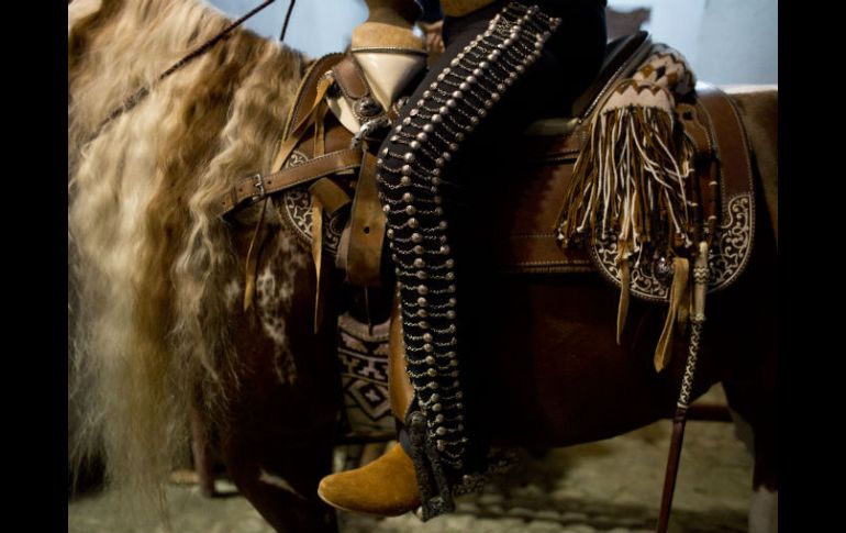 'Es algo que nos identifica como mexicanos', dijo el miembro de la Asociación Nacional de Charros, Fernando Medellín Leal. AP / R. Blackwell