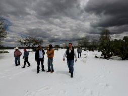 Las afectaciones se derivaron de los fenómenos climatológicos que se han presentado en el país con el Frente Frío 41. TWITTER / @gobiernozac