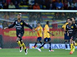 Fidel Martínez en el minuto 14 les da los puntos de oro. MEXSPORT / I. Ortiz