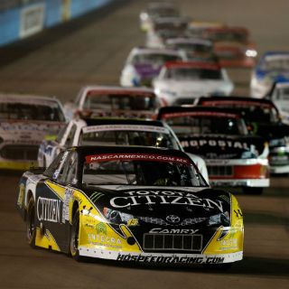 Rubén Pardo, primer triunfador del año en Nascar México