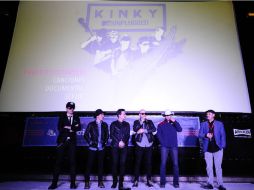 La agrupación, en la explanada del edificio administrativo de la Universidad de Guadalajara. EL INFORMADOR / J. Mendoza