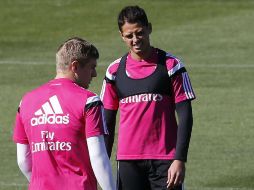 Ancelotti manifestó que evaluará qué jugadores lo integrarán, por lo que Chicharito puede ser una posibilidad. EFE / ARCHIVO