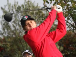 Mañana el jalisciense saldrá a las 10:34 horas de la tee de salida del hoyo 1 junto al norteamericano Robert Garrigus. NTX / ARCHIVO