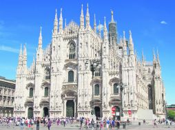 La catedral de Milán. Su hermoso estilo Gótico atrae a miles de turistas y entusiastas de la arquitectura. ESPECIAL / Wikimedia