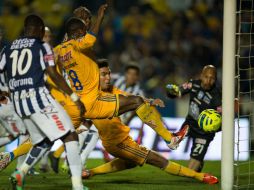 Los felinos consiguieron el 2-1 mediante una anotación del ecuatoriano Joffre Guerrón a los 80 minutos. MEXSPORT / J. Martínez