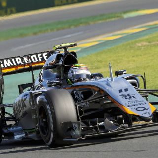 Sergio Pérez sale contento por sumar en Australia