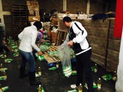 El DIF de la entidad realiza acopio de víveres para los afectados. TWITTER / @DIFMich