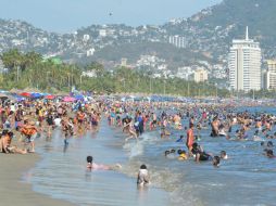 La expectativa de la dirección turística es que haya un flujo de visitantes hasta el lunes. NTX / ARCHIVO