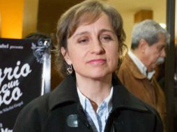 Afirma que bajo dichos lineamientos, Aristegui 'tiene la decisión última respecto al contenido de su espacio informativo'. NTX / ARCHIVO