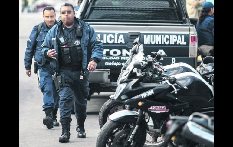 Vigilancia. La Policía de Tonalá afirmó que los delitos bajaron en esa localidad. EL INFORMADOR /