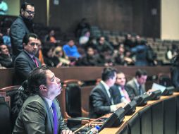 Sesión. Los legisladores locales actualmente representan a alguna institución política. EL INFORMADOR / A. Hernández