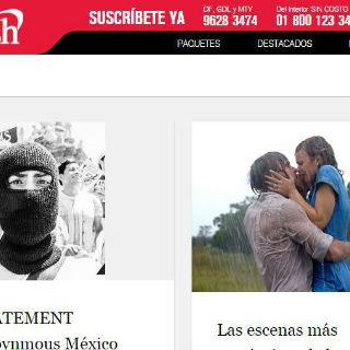 Anonymous México hackea portal de Dish