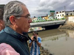 Jara Guerrero afirmó que la contingencia está siendo atendida por personal de gobierno del estado. TWITTER / @SJara_gobmich