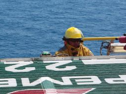 IMPACTO. Trabajo en las plataformas marinas. BLOOMBERG  /