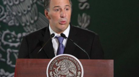 José Antonio Meade analizará los retos de la región con cancilleres del continente. NTX / ARCHIVO