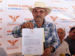 El líder de los ex grupos de autodefensa señala que hará una campaña austera, de a pie y sincera para ganarse el voto. SUN / RCC