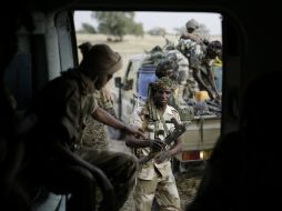 Centenares de extremistas entran a Gamboru tras la retirada de las tropas de Chad. AP / J. Delay