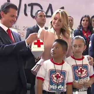 Gobierno federal y Cruz Roja compartimos principios: Peña Nieto