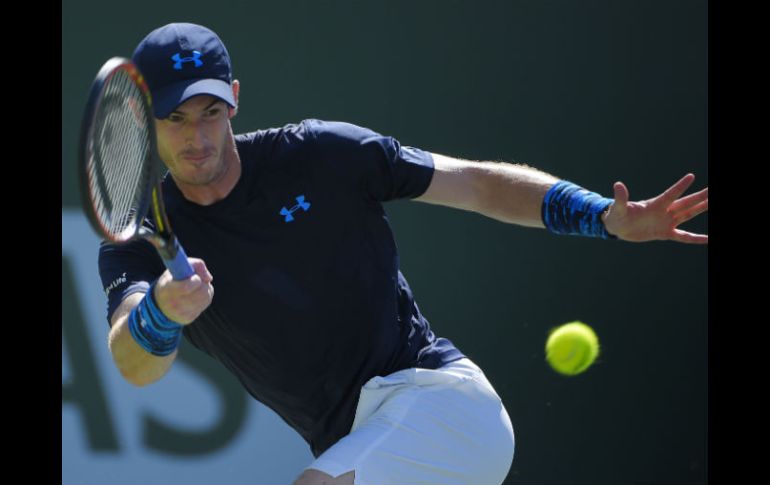 Murray venció a López en un encuentro de una hora y 33 minutos. AP / M. Terrill
