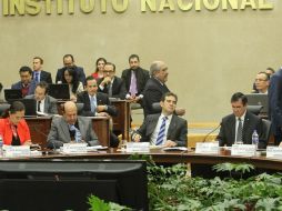 Por unanimidad, los consejeros del INE resolvieron negar esa medida cautelar. NTX / ARCHIVO