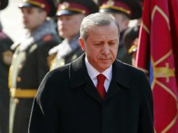 El presidente de Turquía señala que está en contra de la comisión nacional que el Gobierno turco está estableciendo. EFE / R. Pilipey
