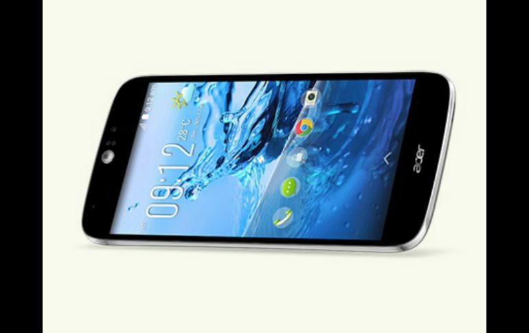 El Liquid Jade Z cuenta con conectividad 4G LTE y posee procesador de cuatro núcleos Mediatek de 64 bits. ESPECIAL / http://www.acer.es/
