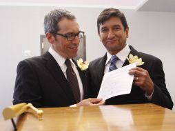 La discriminación en este ámbito es algo que las parejas homosexuales quieren desterrar. AP / ARCHIVO