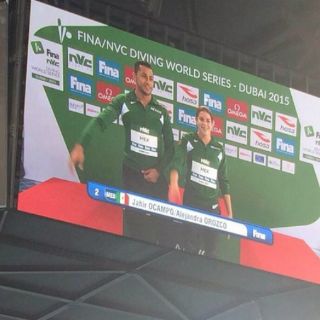 Alejandra Orozco y Jahir Ocampo, bronce en Serie Mundial