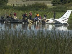 Las personas que murieron en el percance eran nueve de nacionalidad argentina y una portuguesa. EFE / G. Rousserie