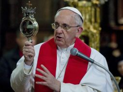 Francisco recordó que Naciones Unidas señaló el domingo como el día para llamar la atención sobre la importancia del agua. EFE / ARCHIVO