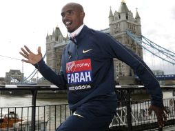 Farah realizó este tiempo en la víspera de su cumpleaños 32. EFE / ARCHIVO