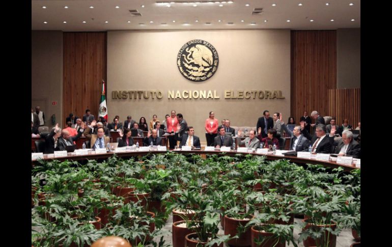 El próximo 4 de abril, el Consejo General del INE sesionará para analizar y aprobar las candidaturas a diputaciones federales. NTX / ARCHIVO