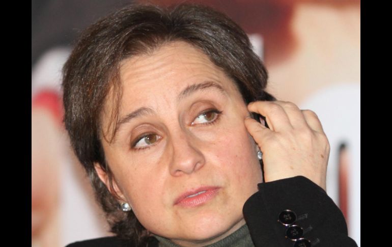 Aristegui asegura que ella y sus colaboradores fueron víctimas de censura por parte del medio. SUN / ARCHIVO