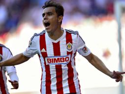 Omar Bravo marcó el gol con el que ganó Chivas. MEXSPORT / A. Macías