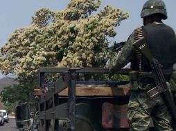 Los militares realizaban patrullaje cuando se toparon con un convoy de civiles armados que se desplazaban en varios vehículos. EL INFORMADOR / ARCHIVO