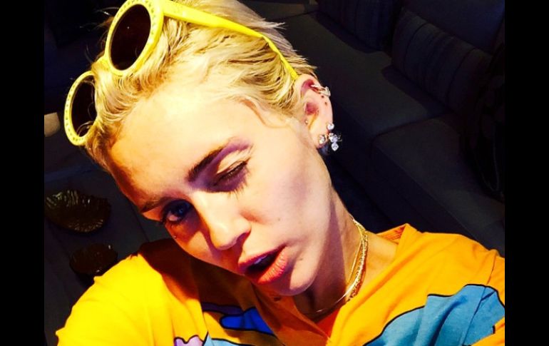 Cyrus fue noticia la semana pasada cuando su novio, Patrick Schwarzenegger, fue visto con otra chica. INSTAGRAM / Miley Cyrus